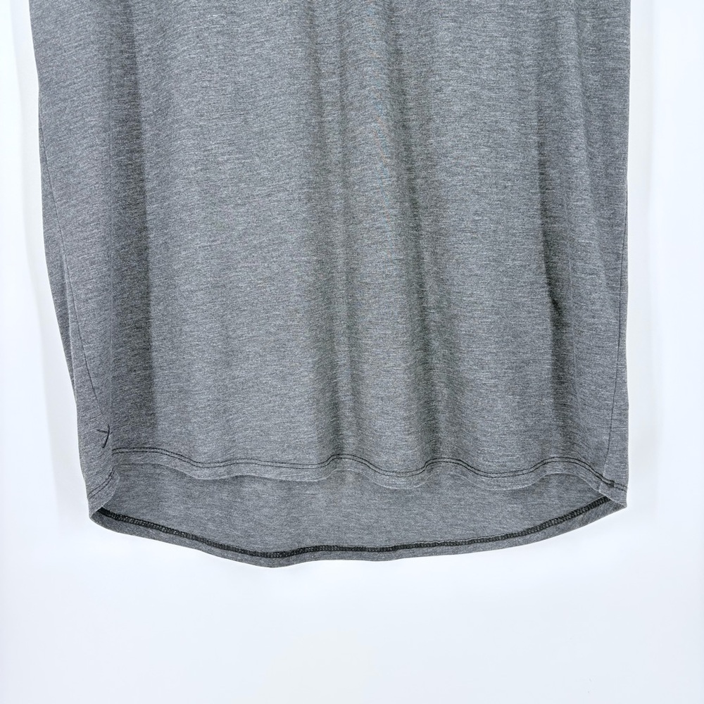 Cuts Clothing Mens Gray Short Sleeve T-Shirt - Picture 4 of 7